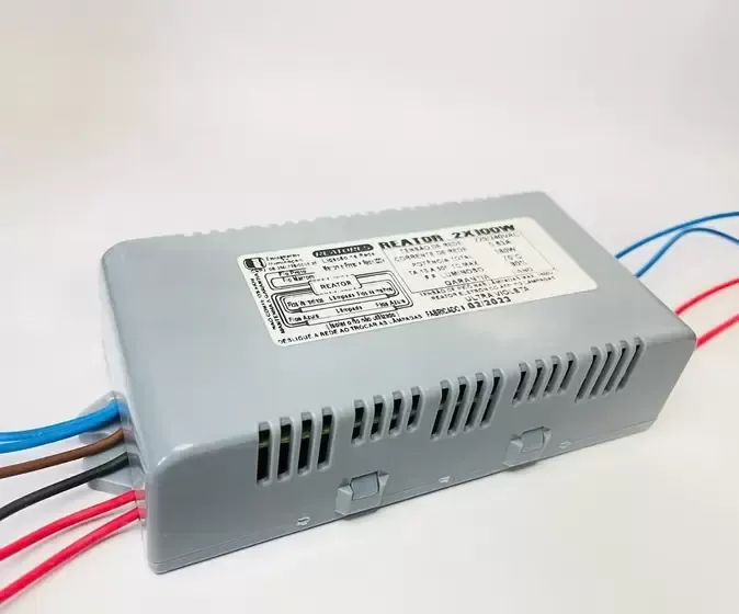 REATOR ELETRÔNICO P/LÂMPADA DE BRONZEAMENTO FLUORESCENTE 2X100W