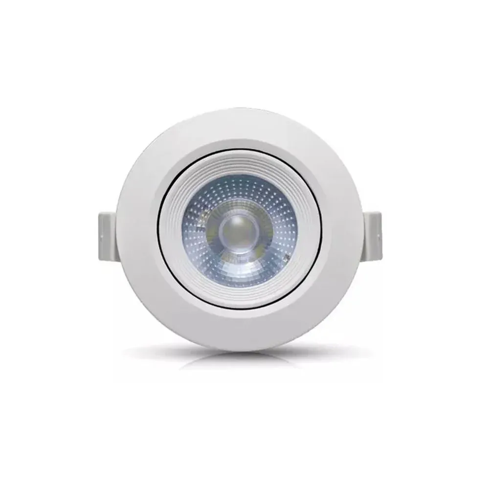 Spot Led Embutir 5W Redondo Branco Imagem
