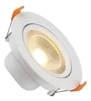 Spot Led Embutir 5W Redondo Branco - Foto 3