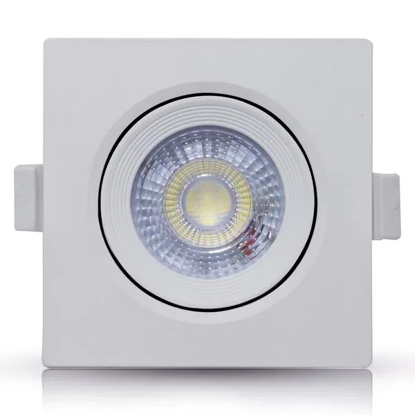 Spot Led 7W Embutido Quadrado Imagem