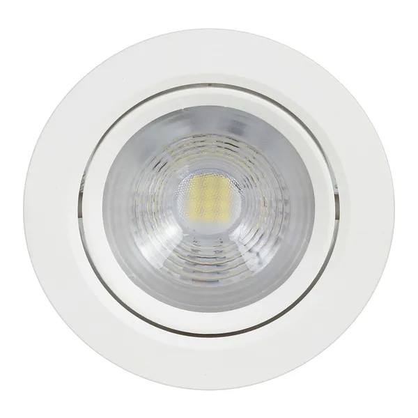 Spot Led Embutir 9W Redondo Branco