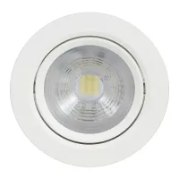Spot Led Embutir 12W Redondo Branco - Foto 2