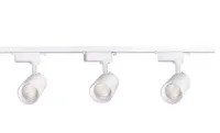 Trilho Eletrificado 1 metro com 3 spot trilho 7w branco - kit/conjunto - Foto 2