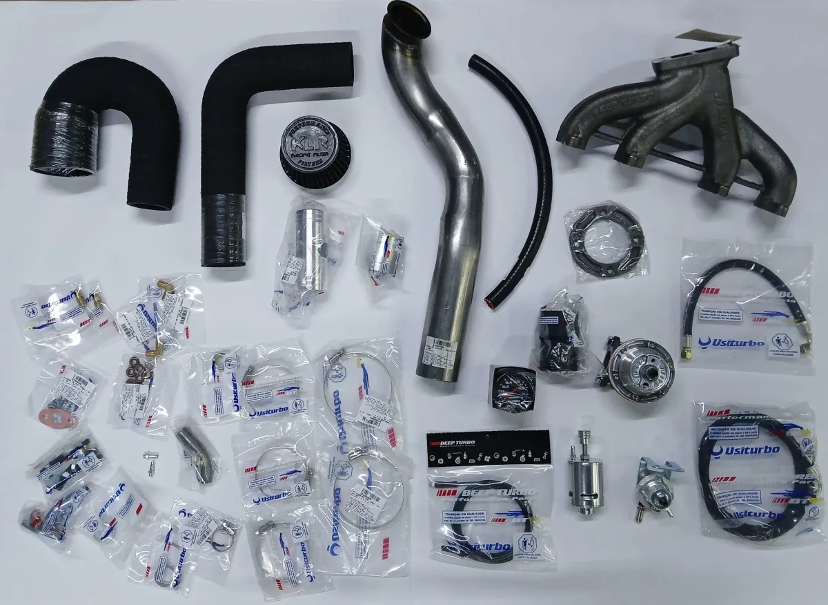 Kit Turbo VW AP Pulsativo no Farol Injetado MI 1.6 / 1.8 / 2.0 (Sem Turbina) Beep