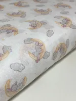 TECIDO FRALDA ESTAMPADO 70x70 ref.02 - Foto 2