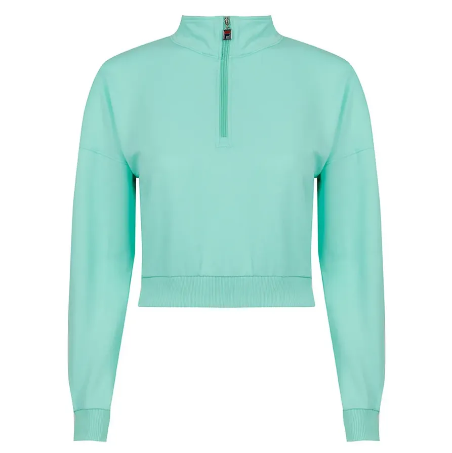 Jaqueta Cropped Fila Basic Classic Plus Feminino - Verde