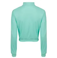 Jaqueta Cropped Fila Basic Classic Plus Feminino - Verde - Foto 2