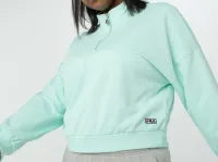 Jaqueta Cropped Fila Basic Classic Plus Feminino - Verde - Foto 4