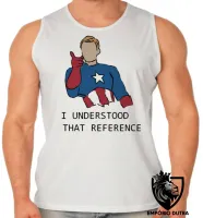 Camiseta Regata adulto ou infantil Capitão América understood vingadores - Foto 2