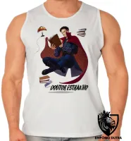 Camiseta Regata adulto ou infantil Doutor Estranho voando strange vingadores - Foto 2