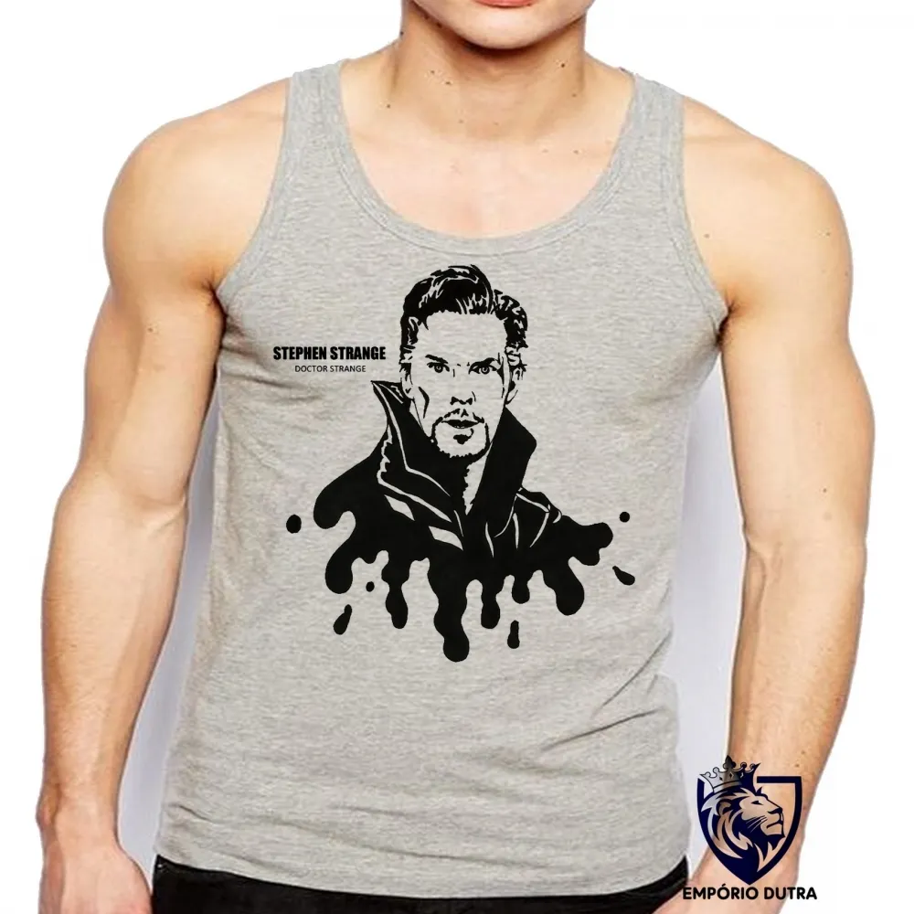 Camiseta Regata adulto ou infantil Dr Estranho Vingadores avengers Imagem