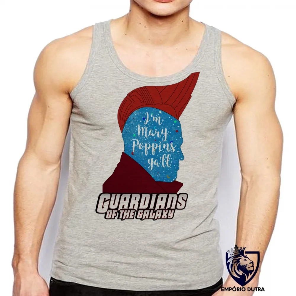 Camiseta Regata adulto ou infantil Guardiões da Galáxia Yondu perfil Imagem