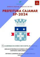  Apostila Prefeitura Cajamar SP Fiscal Vigilância Sanitária 2024