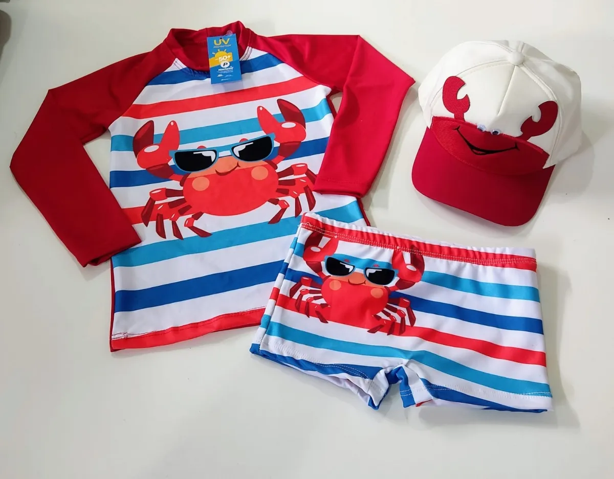 Kit Praia - Siri Vermelho