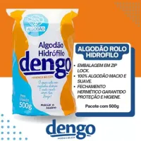 Rolo de  Algodão Hidrófilo Hipoalergênico 500g - Foto 4