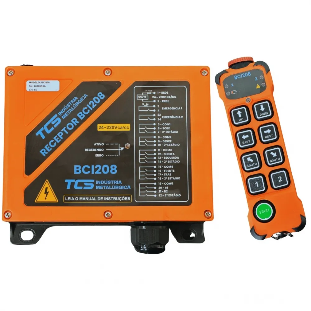 CONTROLE REMOTO 6 MOVIMENTOS 2 VELOCIDADES