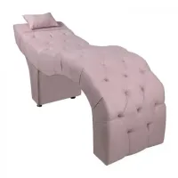 Maca Estofada para Clínica de Estética Facial com Capitonê Andressa Rosê Veludo Speciale Home - Foto 2