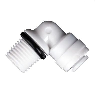 Conector Rosca 1/4 Engate Rápido 1/4 Cotovelo Filtros RO DI