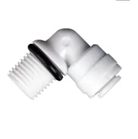 Conector Rosca 1/4 Engate Rápido 1/4 Cotovelo Filtros RO DI
