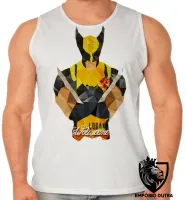 Camiseta Regata adulto ou infantil Logan Wolverine marvel x men - Foto 2