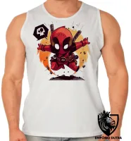 Camiseta Regata adulto ou infantil dead pool super herói marvel - Foto 2