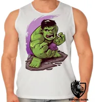 Camiseta Regata adulto ou infantil HULK vingadores avengers - Foto 2