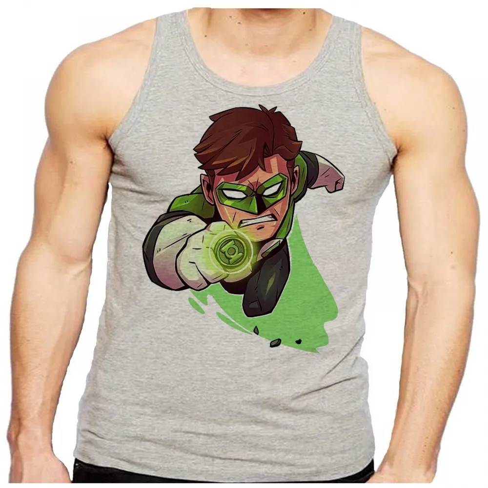 Camiseta Regata adulto ou infantil lanterna verde liga justiça Imagem