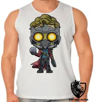 Camiseta Regata adulto ou infantil senhor das estrelas peter quil marvel - Foto 2