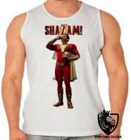 Camiseta Regata adulto ou infantil Shazam super heroi - Foto 2