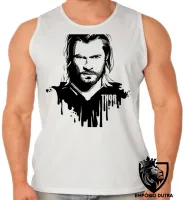 Camiseta Regata adulto ou infantil Thor Vingadores avengers marvel - Foto 2