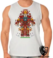 Camiseta Regata adulto ou infantil Tony stark peças homem ferro iron man - Foto 2