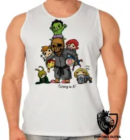 Camiseta Regata adulto ou infantil Vingadores crianças avengers herois - Foto 2