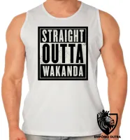 Camiseta Regata adulto ou infantil wakanda straight pantera negra black panther - Foto 2