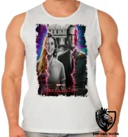 Camiseta Regata adulto ou infantil WandaVision Tv Feiticeira Escarlate - Foto 2