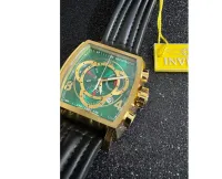 Relógio Invicta S1 Rally 27952 Ouro 18 + Pulseira Couro Eua + Frete Grátis - Foto 11