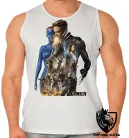 Camiseta Regata adulto ou infantil X men logan Mistica Xavier - Foto 2