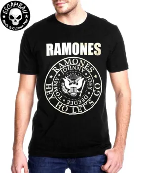 CAMISETA RAMONES LOGO - Foto 2