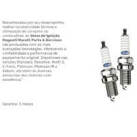 Jogo com 4 Vela de Ignição Volvo V70 2.4 Gasolina 1999 Até 2000  K7RFMM - Foto 2