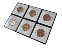 Estojo para Moedas Dobrável, Cabem 6 moedas - Cor Preto - Foto 5