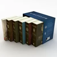 AS CRONICAS DE GELO E FOGO + O CAVALEIRO DOS SETE REINOS - CAIXA (PRODUTO USADO - MUITO BOM)