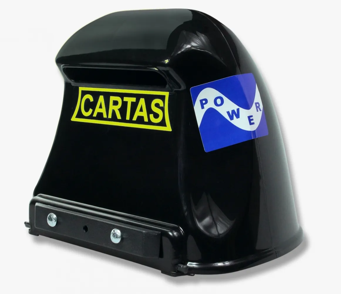 Caixa de Correios JLK Power 25,5CM X 19CM Preta Imagem