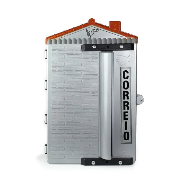 Caixa de Correios JLK Revista 46CM X 30CM - Prata Imagem