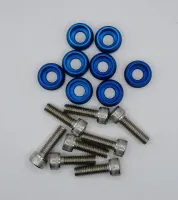 Arruelas Anodizadas Alta com Parafusos M6 - Foto 4