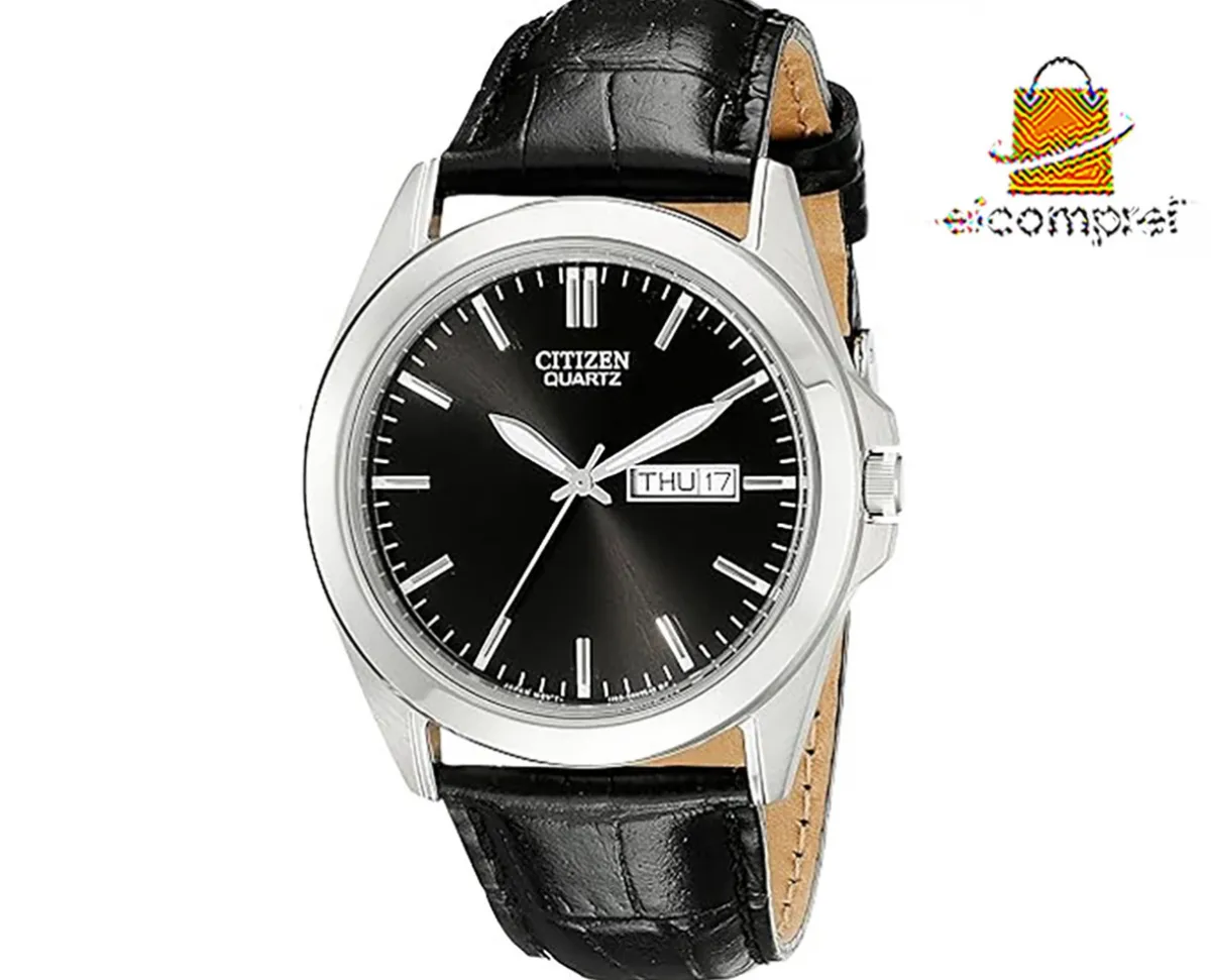 Relógio Citizen Bf0580-06e Caixa Aço + Pulseira Couro Eua + Frete Grátis Imagem