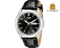 Relógio Citizen Bf0580-06e Caixa Aço + Pulseira Couro Eua + Frete Grátis
