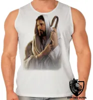 Camiseta Regata adulto ou infantil Jesus Cristo de Nazare DEUS - Foto 2