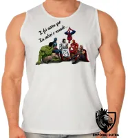 Camiseta Regata adulto ou infantil Jesus foi assim que eu salvei o mundo - Foto 2