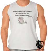 Camiseta Regata adulto ou infantil Mateus 07 14 - Foto 2
