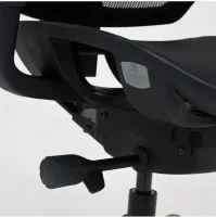  Cadeira Multiregulável NR17 Darix X+ Assento e Encosto Tela com Mecanismo Autocompensador Base Piramidal com Braço Regulável 3D e Apoio de Cabeça - Foto 5