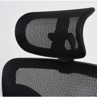  Cadeira Multiregulável NR17 Darix X+ Encosto e Assento Tela com Mecanismo Sincronizado Base Cromada com Braço Regulável 3D e Apoio de Cabeça  - Foto 4